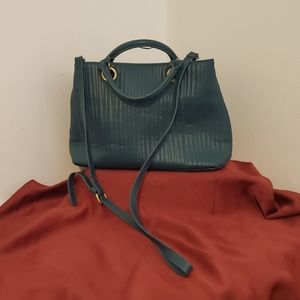 *EUC Betsey Johnson Teal Convertable Bag